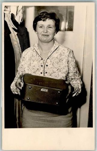Philips Phonokoffer MK10 (1959) Plattenspieler Privatfoto AK