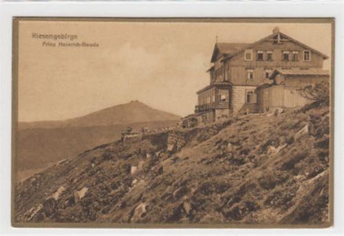 Prinz Heinrich-Baude - Kreis Hirschberg / Jelenia Góra im Riesengebirge ungelaufen Gute Erhaltung.