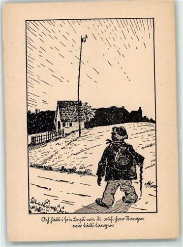 Karl Kühnle Karte Nr. 8 AK