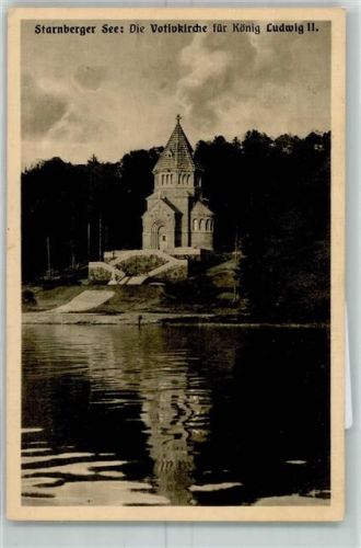 Berg 1917 Die Votivkirche für König Ludwig II