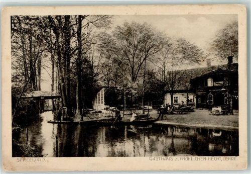 Lehde Gasthaus zum Fröhlichen Hecht Spreewald
