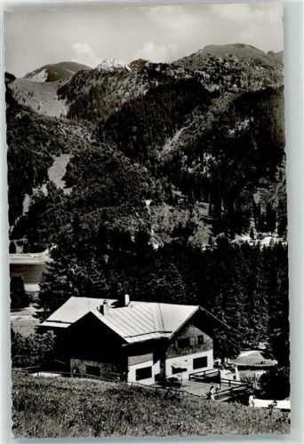 Spitzingsee Berghaus Hypo-Club m. Miesing Taubenstein und Lempertsberg