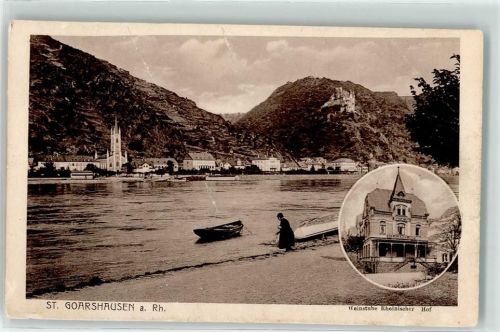 St. Goarshausen Gasthaus Weinstube Rheinischer Hof