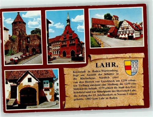 Lahr Tiefburg Kirche Wappen