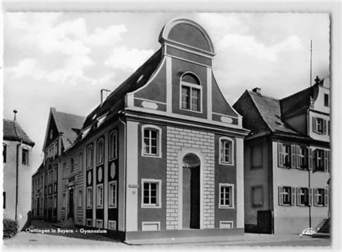 Oettingen in Bayern. Gymnasium ungelaufen Gute Erhaltung.