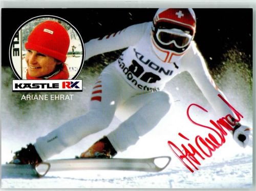 Ariane Ehrat Faksimile Unterschrift Ski