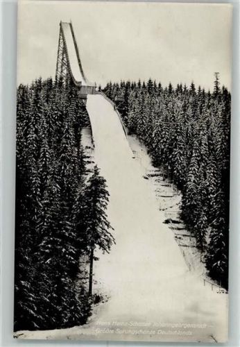 Johanngeorgenstadt Winter Sport Hans Heinz Schanze