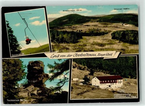 Bischofsmais Geiskopflift Teufelstisch Jugendherberge u. Landshuter Haus