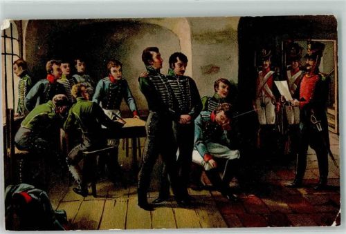 Verlag Enkage Serie 1000 aus großer Zeit - Todesurteil an die 11 Schillschen Offiziere 1809