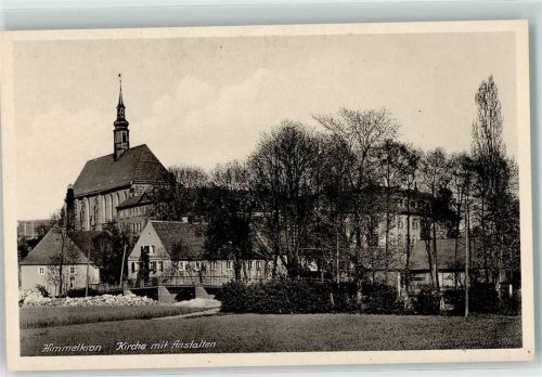 Himmelkron Kirche mit Anstalten