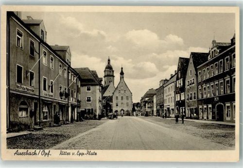 Auerbach Ritter von Epp-Platz Malereigeschäft Hans Fischer