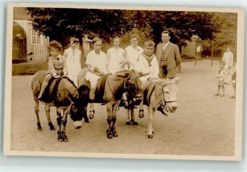 Frankenforst Gruppenfoto Ponyreiten Ort lt. Fotograf