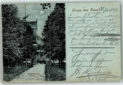 Riesa 1898 Stadtpark