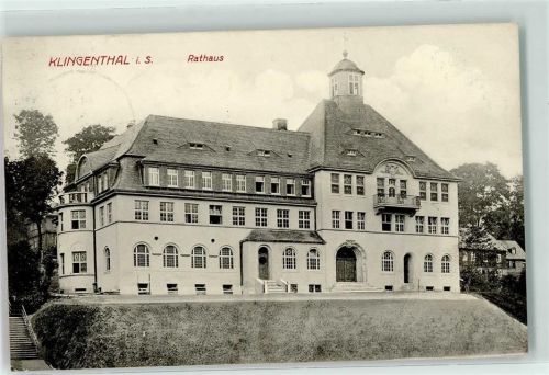 Klingenthal 1915 Rathaus