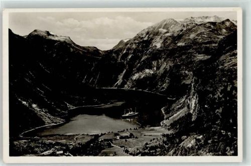 Geiranger Fjord Schiff
