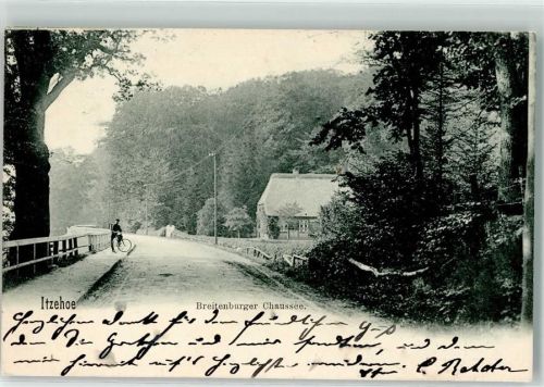 25524 W2210 Itzehoe 1901 - Breitenburger Chaussee Fahrrad