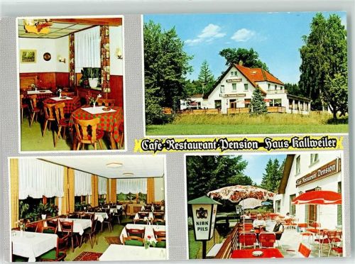 Bad Sobernheim Gasthaus Cafe Restaurant Pension Haus Kallweiler