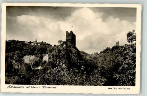 Manderscheid Burruinen Ober- und Niederburg