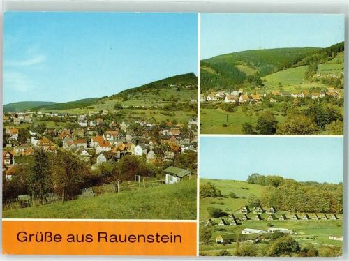 Rauenstein Blick zum Bleßberg Freizeitzentrum