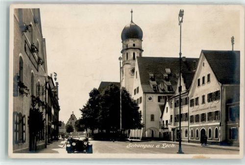 Schongau Kirche Auto