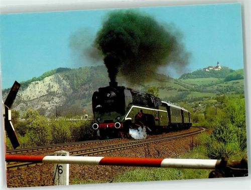 Kahla Lokomotive 02 0201 früher 18 201 der DR auf der Saalebahn Weißenfels Saalfeld Leuchtenburg