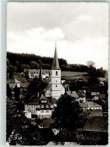 Grafengehaig Blick zur Ev. Luth. Kirche