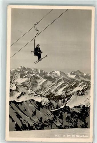 W8980 Oberstdorf Nebelhorn Ski-Lift Sessellift