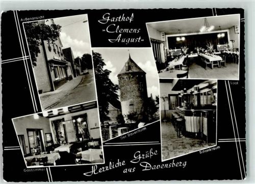 Davensberg Gasthaus Clemens August der Daverthurm