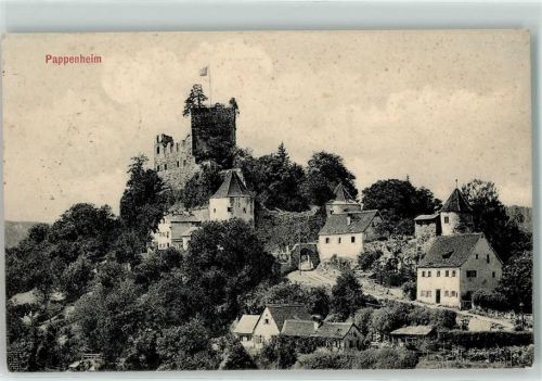 Pappenheim 1911 Burg