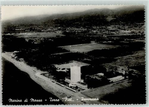 Marina di Massa FliegeraufnahmeTorre Fiat