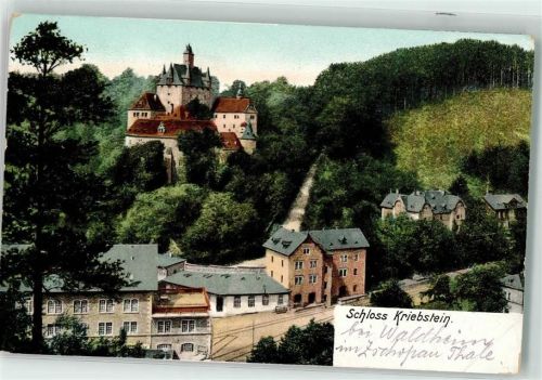 Waldheim 1906 Schloß Kriebstein