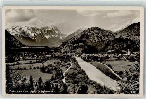 Eschenlohe gegen Zugspitze WK II Stempel