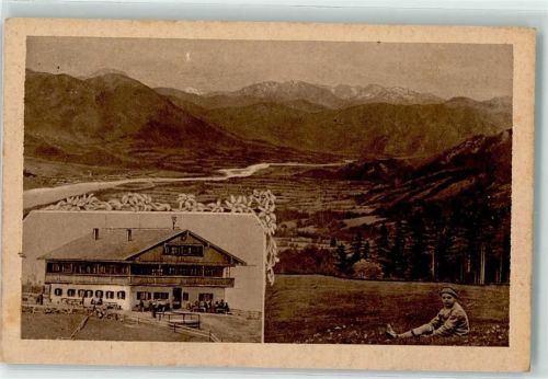 Blomberghaus - Hüttenstempel Gebirgspanorama