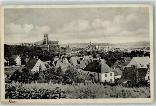 93413 W8490 Cham , Oberpf Foto AK Kloster