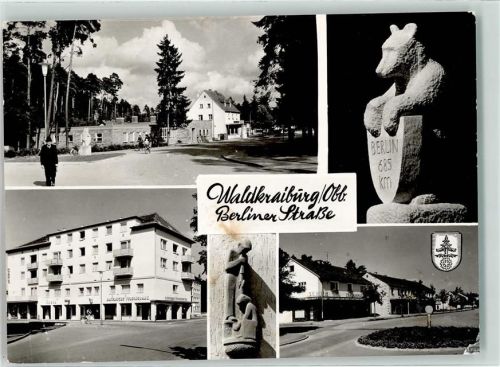 Waldkraiburg Berliner Straße Wappen Berliner Bär
