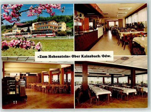 Reichelsheim Gasthaus Cafe u. Pension Zum Hohenstein Inh. Fam. Müller Omnibus