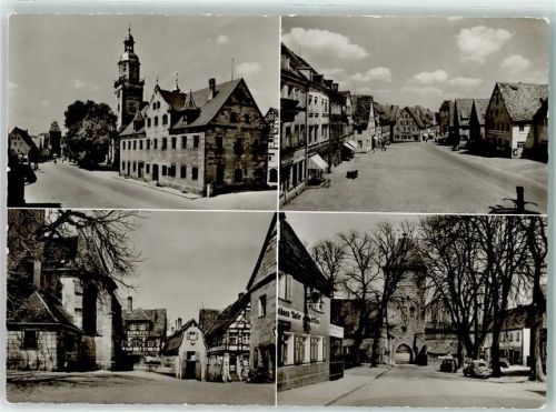 Altdorf Oberes Tor Marktplatz Gasthaus VW-Käfer