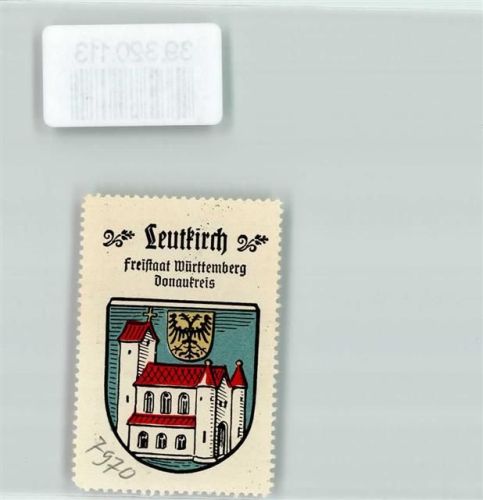 Leutkirch Wappen Kaffee Hag Kirche