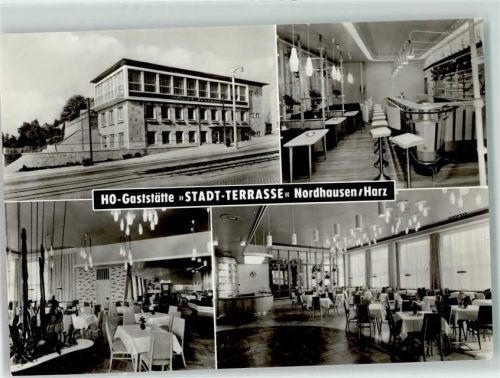 Nordhausen HO-Gasthaus Stadt-Terrasse Gastraum