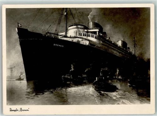 Bremen WK II Norddeutscher Lloyddampfer Schlepper