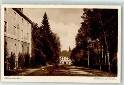 Bad Alexandersbad Kurhaus und Schloss