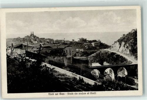 Vietri sul Mare Strada che conduce ad Amalji
