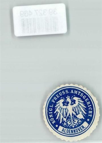 Aldenhoven Königl. Preuss Amtsgericht Aldenhoven
