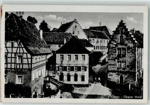 Thurnau Oberer Markt Fachwerk Treppe