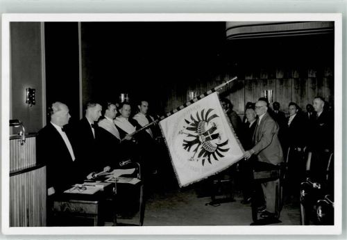 Kassel Schuhmacherinnung Fahne Beruf AK