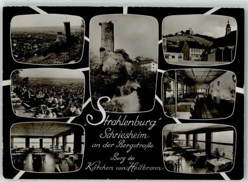 Schriesheim Burg Strahlenburg Kätchen von Heilbronn