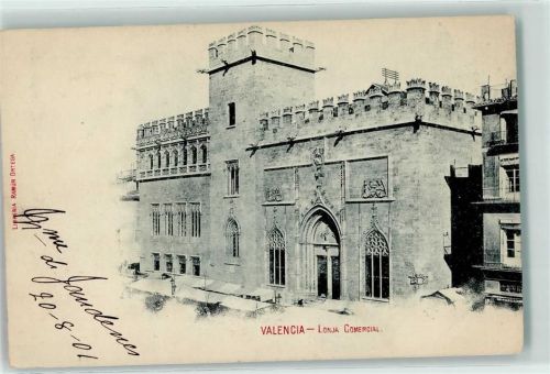 Valencia 1901 Lonja Comercial