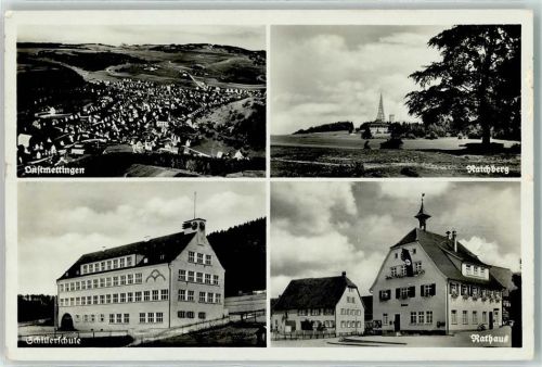 Onstmettingen Rathaus Schillerschule WK II