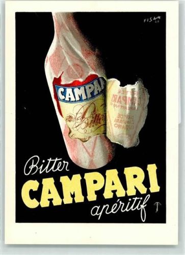 Campari Aperetif sign. FISA AK