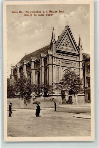 Wien Klosterkirche z.h. Herz Jesu Dames du sacre Coeur
